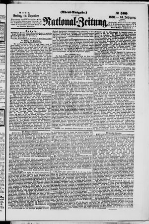 National-Zeitung on Dec 10, 1880