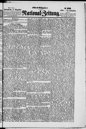 National-Zeitung vom 11.12.1880