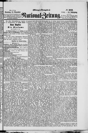 National-Zeitung on Dec 12, 1880