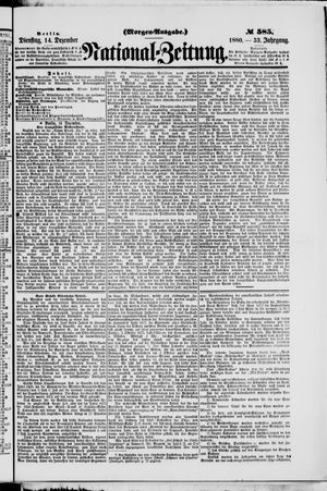 Nationalzeitung on Dec 14, 1880