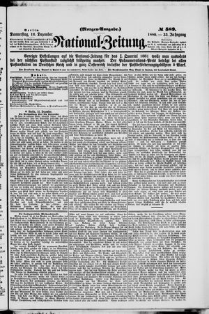 National-Zeitung on Dec 16, 1880