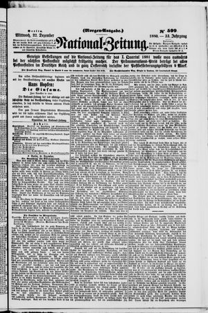 National-Zeitung vom 22.12.1880