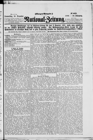 National-Zeitung vom 30.12.1880