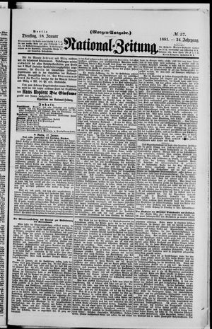National-Zeitung vom 18.01.1881
