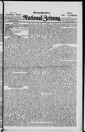 National-Zeitung vom 03.02.1881