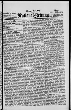 Nationalzeitung vom 05.02.1881