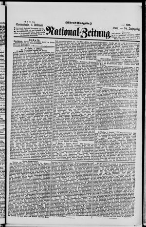 Nationalzeitung vom 05.02.1881