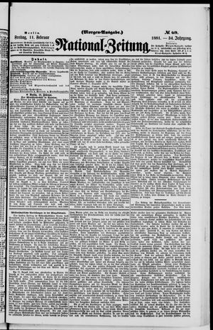National-Zeitung vom 11.02.1881
