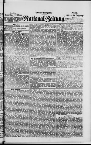 National-Zeitung vom 17.02.1881