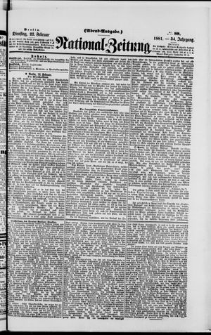 National-Zeitung vom 22.02.1881