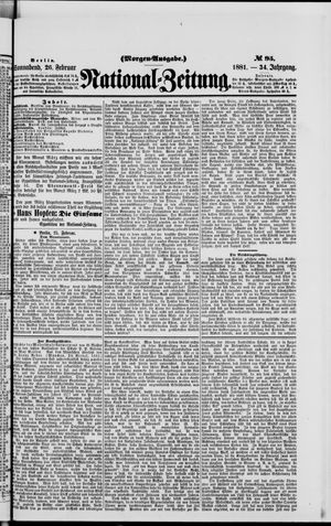 Nationalzeitung vom 26.02.1881