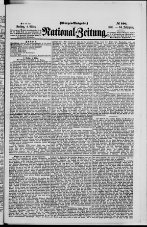 National-Zeitung vom 04.03.1881