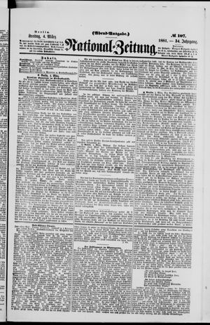 National-Zeitung vom 04.03.1881