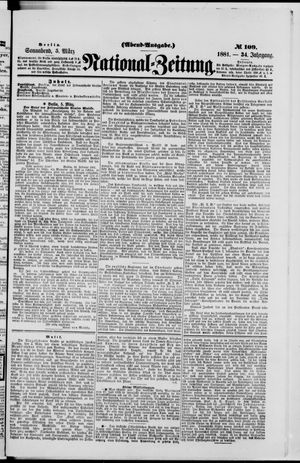 Nationalzeitung vom 05.03.1881