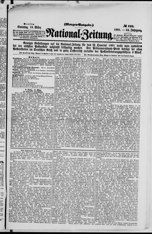 Nationalzeitung vom 13.03.1881