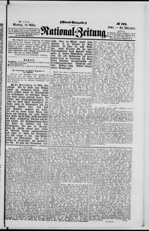 National-Zeitung on Mar 14, 1881