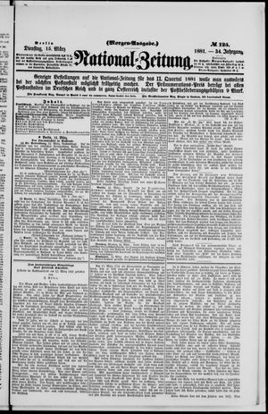 Nationalzeitung vom 15.03.1881