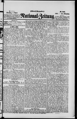 Nationalzeitung vom 05.04.1881