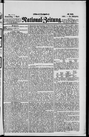 National-Zeitung vom 07.04.1881