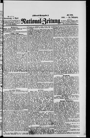 National-Zeitung on Apr 9, 1881
