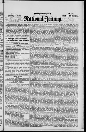 National-Zeitung vom 17.04.1881