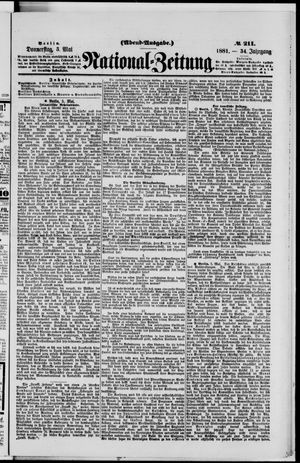 Nationalzeitung vom 05.05.1881