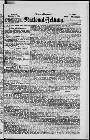 Nationalzeitung vom 08.05.1881