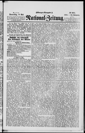 Nationalzeitung vom 19.05.1881