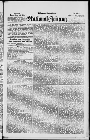 National-Zeitung vom 19.05.1881