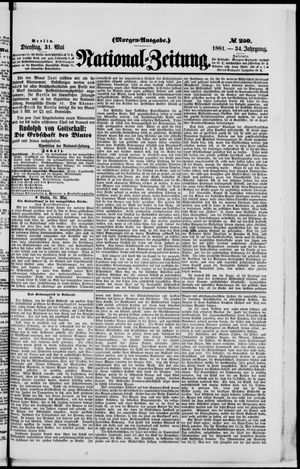 National-Zeitung vom 31.05.1881