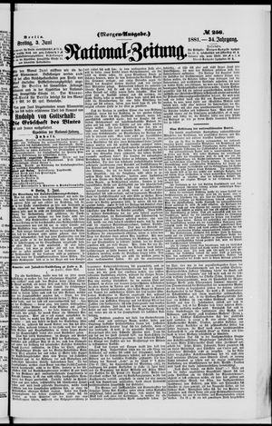 National-Zeitung vom 03.06.1881