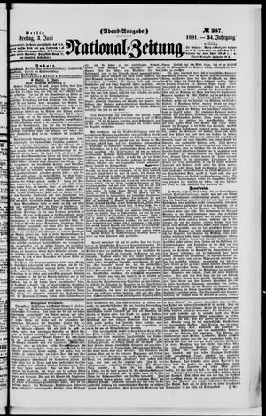 National-Zeitung vom 03.06.1881