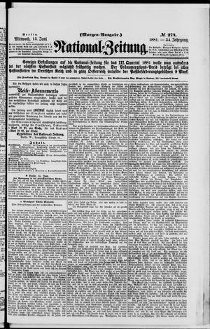 National-Zeitung vom 15.06.1881