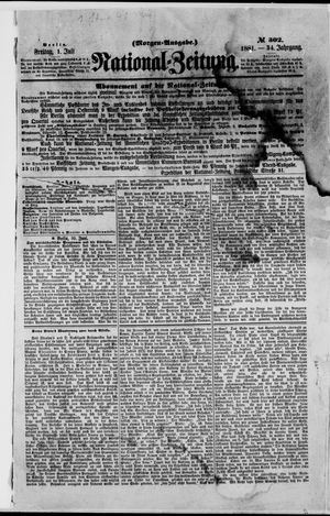 National-Zeitung vom 01.07.1881