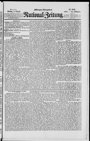Nationalzeitung vom 05.08.1881