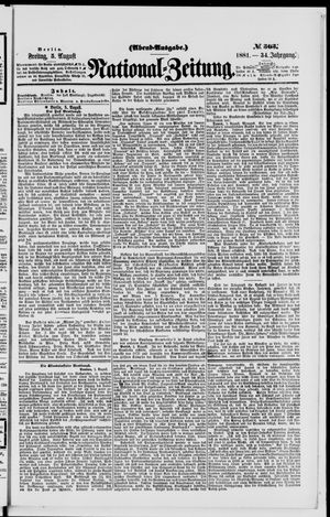 National-Zeitung on Aug 5, 1881