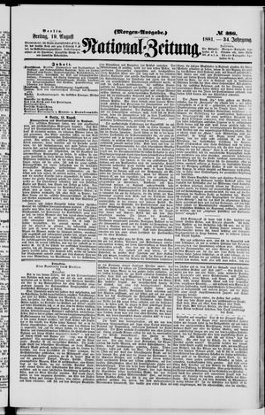 National-Zeitung vom 19.08.1881
