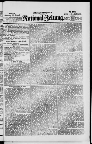 National-Zeitung vom 28.08.1881
