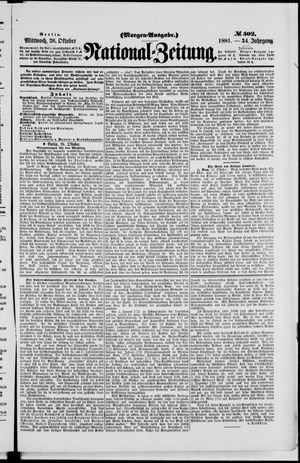 National-Zeitung vom 26.10.1881