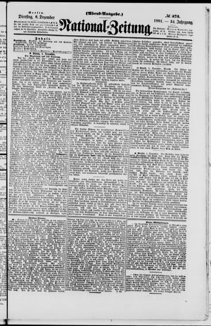 National-Zeitung vom 06.12.1881