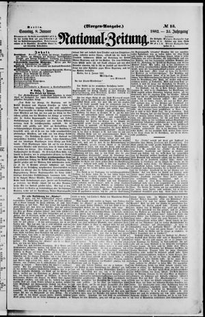 Nationalzeitung on Jan 8, 1882
