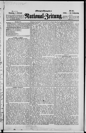Nationalzeitung on Feb 5, 1882