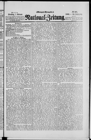 National-Zeitung vom 07.02.1882