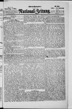 Nationalzeitung on Mar 2, 1882