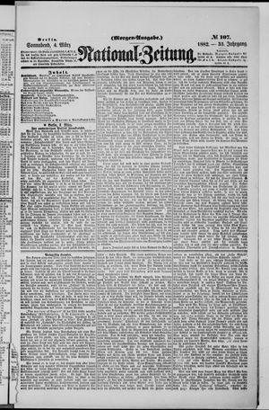 Nationalzeitung vom 04.03.1882