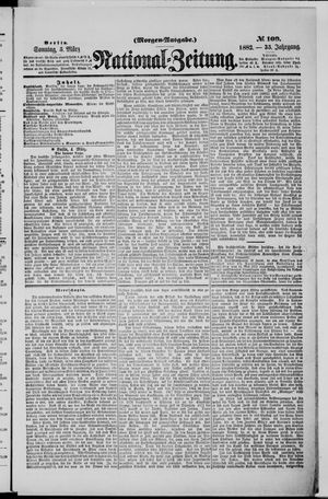 Nationalzeitung on Mar 5, 1882