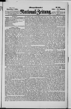 Nationalzeitung on Mar 9, 1882