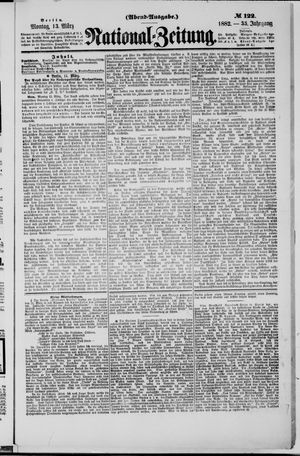 Nationalzeitung on Mar 13, 1882