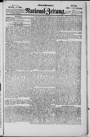 Nationalzeitung on Mar 14, 1882