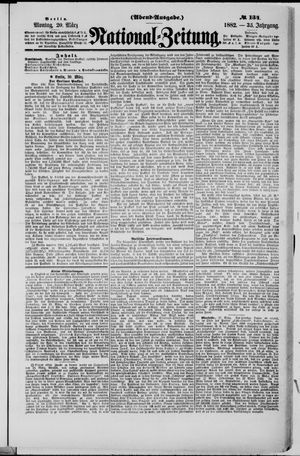 Nationalzeitung on Mar 20, 1882